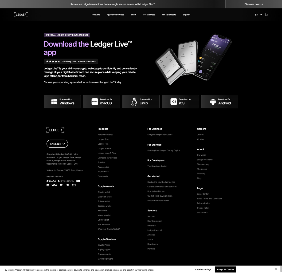 Ledger Live Desktop — Secure Crypto Management App